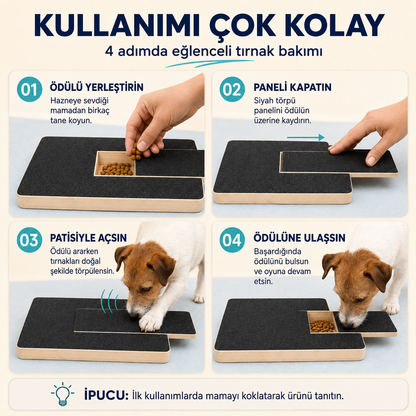 Ödül Hazneli Tırnak Törpü Tahtası