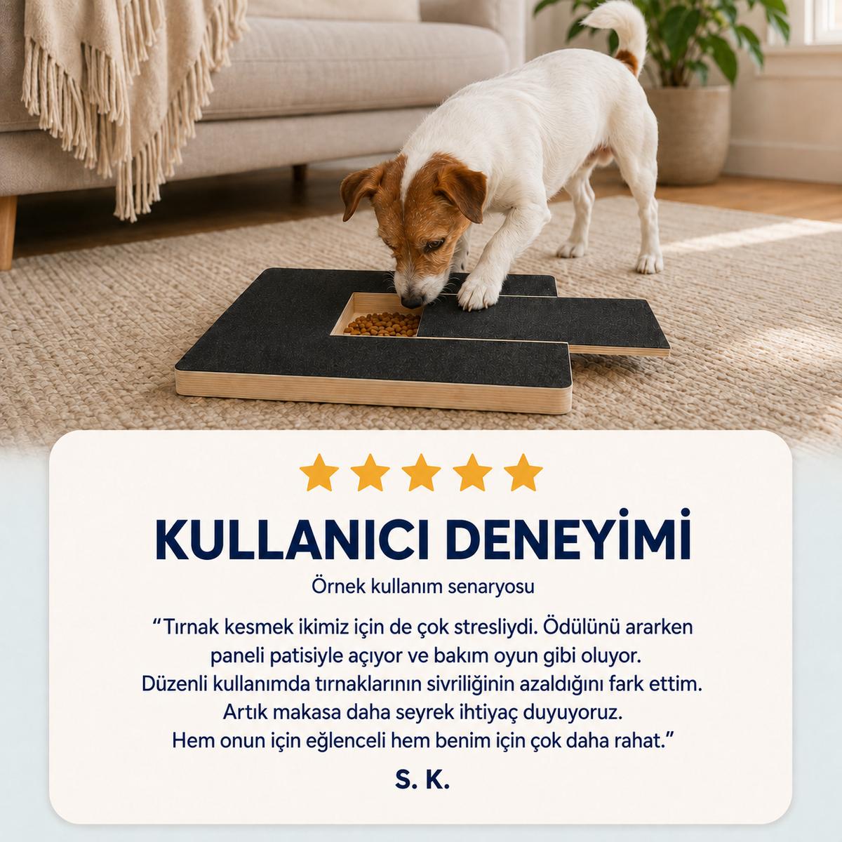 Ödül Hazneli Tırnak Törpü Tahtası