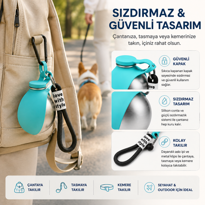Paslanmaz Çelik Köpek & Kedi Suluğu
